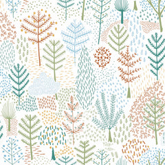 Folklore Trees P&S Wallpaper by WallPops