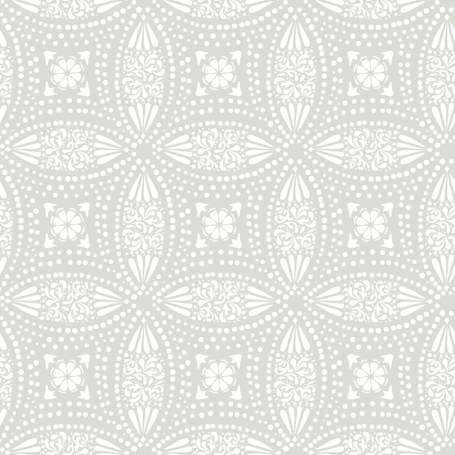 Overlapping Medallions P&S Wallpaper by WallPops