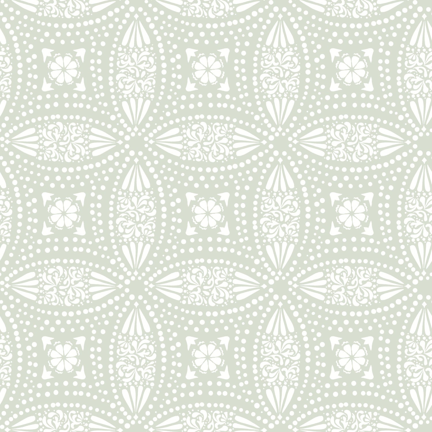 Overlapping Medallions P&S Wallpaper by WallPops
