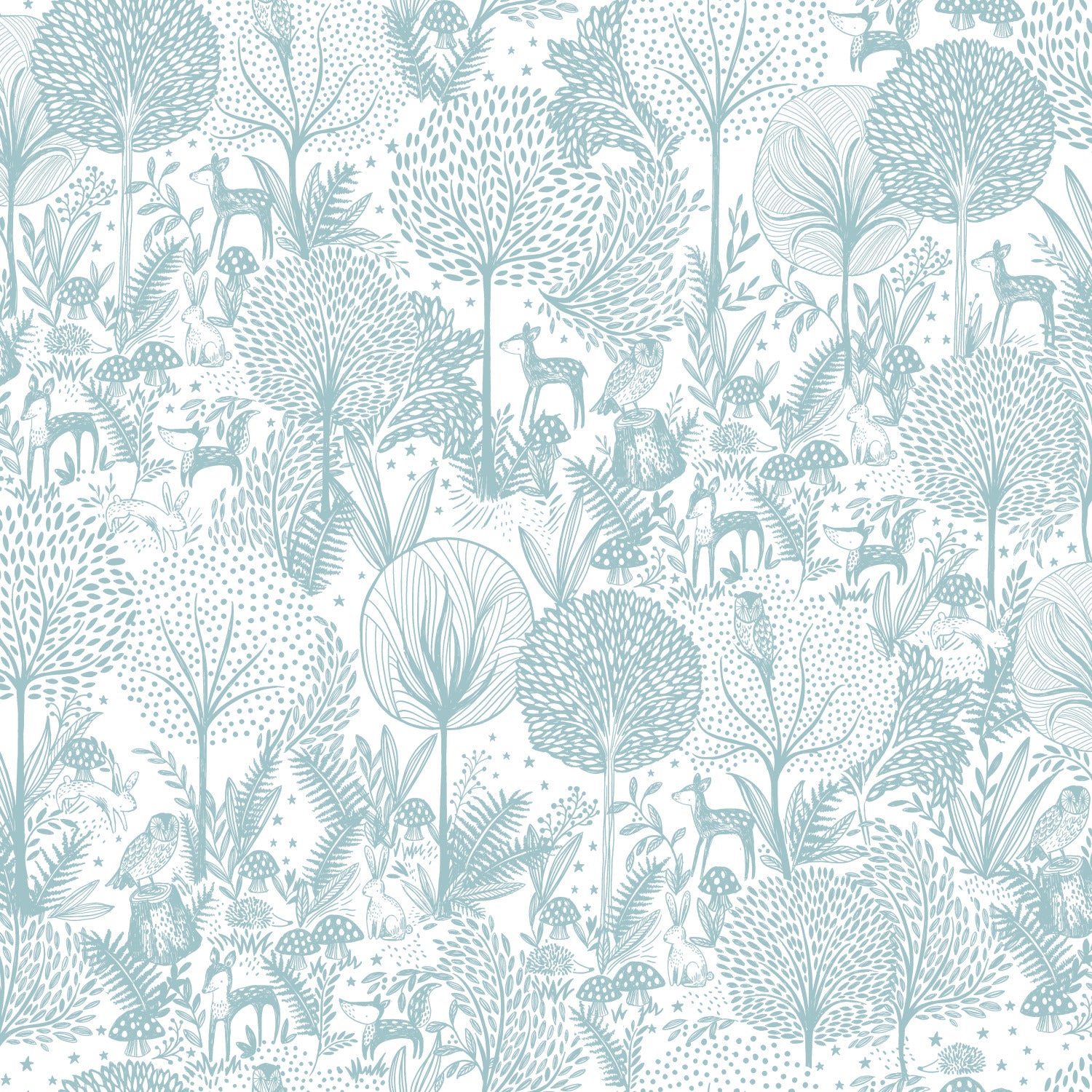 Forest Friends P&S Wallpaper by WallPops