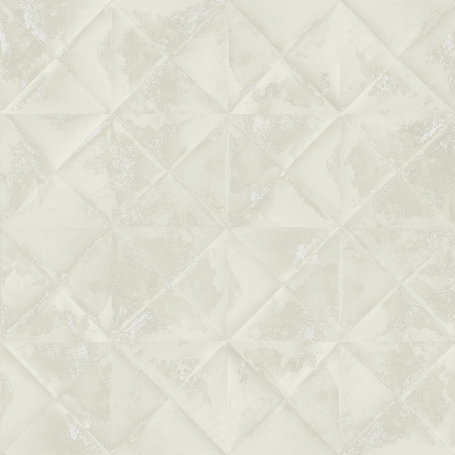 Reclaimed Tin Diamond P&S Wallpaper by WallPops