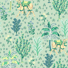 PrintFresh Camel's Courtyard Peel and Stick Wallpaper by WallPops