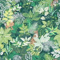 PrintFresh Tropical Oasis Peel and Stick Wallpaper by WallPops