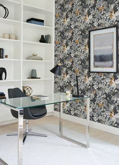 Tropical Oasis P&S Wallpaper in a room setting