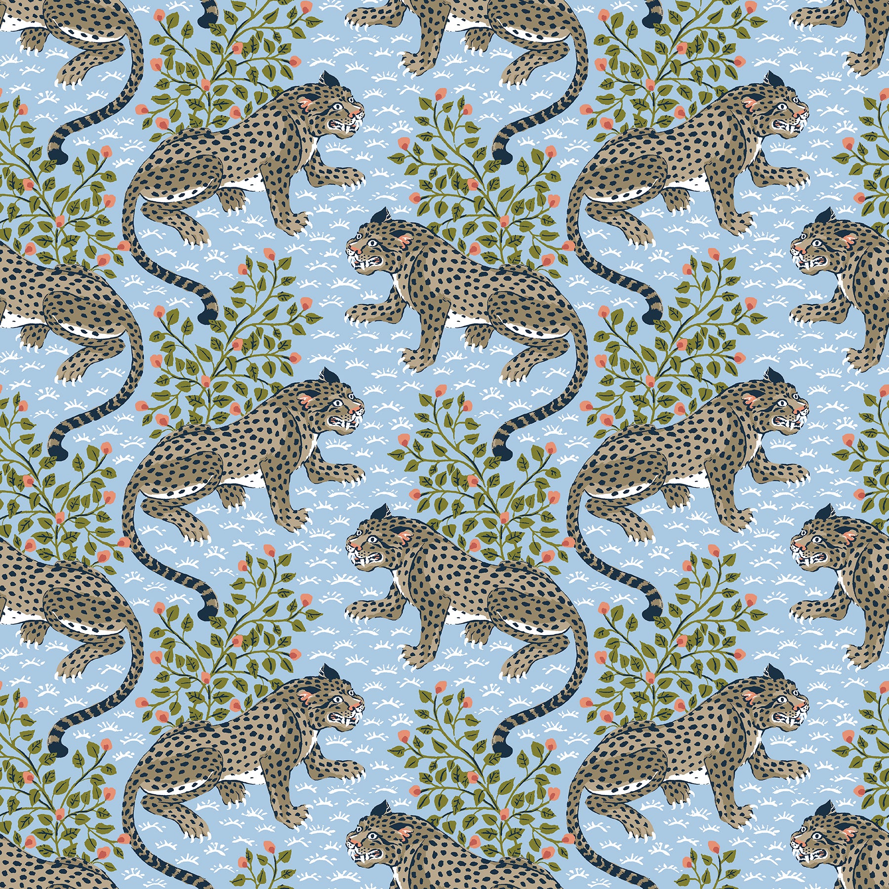 PrintFresh Bagheera Peel and Stick Wallpaper by WallPops