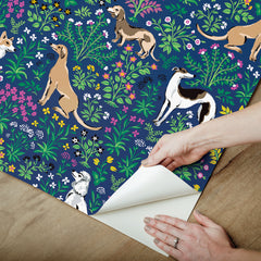 Must Love Dogs P&S Wallpaper - how to peel