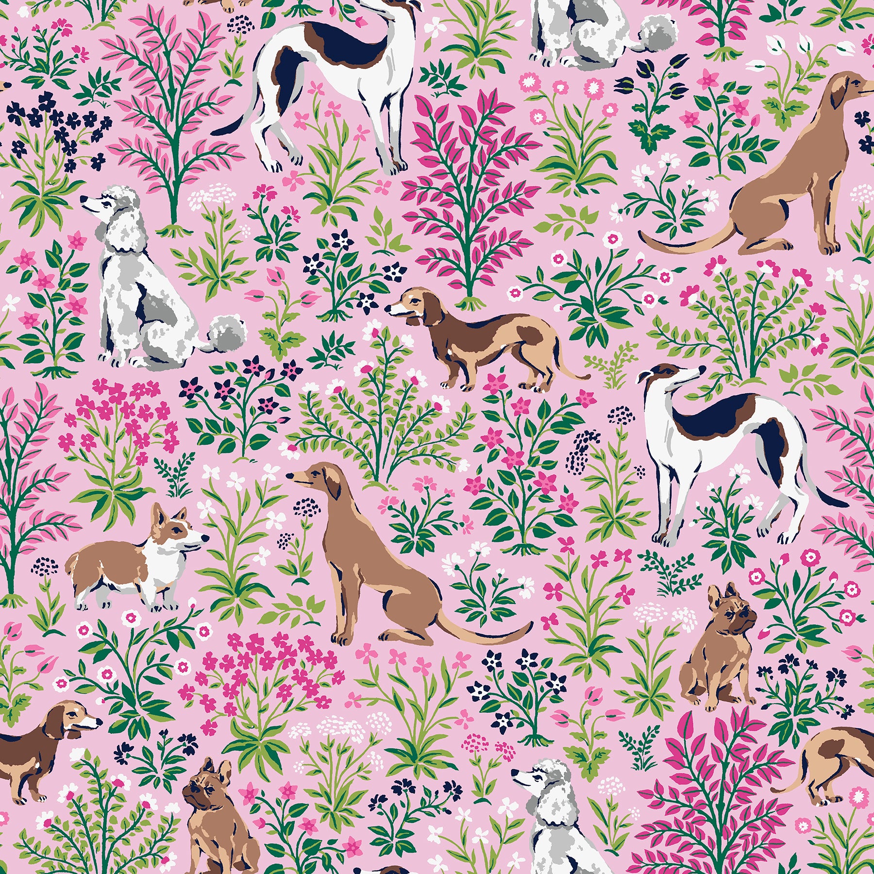 PrintFresh Must Love Dogs Peel and Stick Wallpaper by WallPops