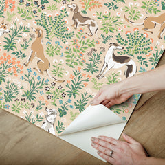 Must Love Dogs P&S Wallpaper - how to peel