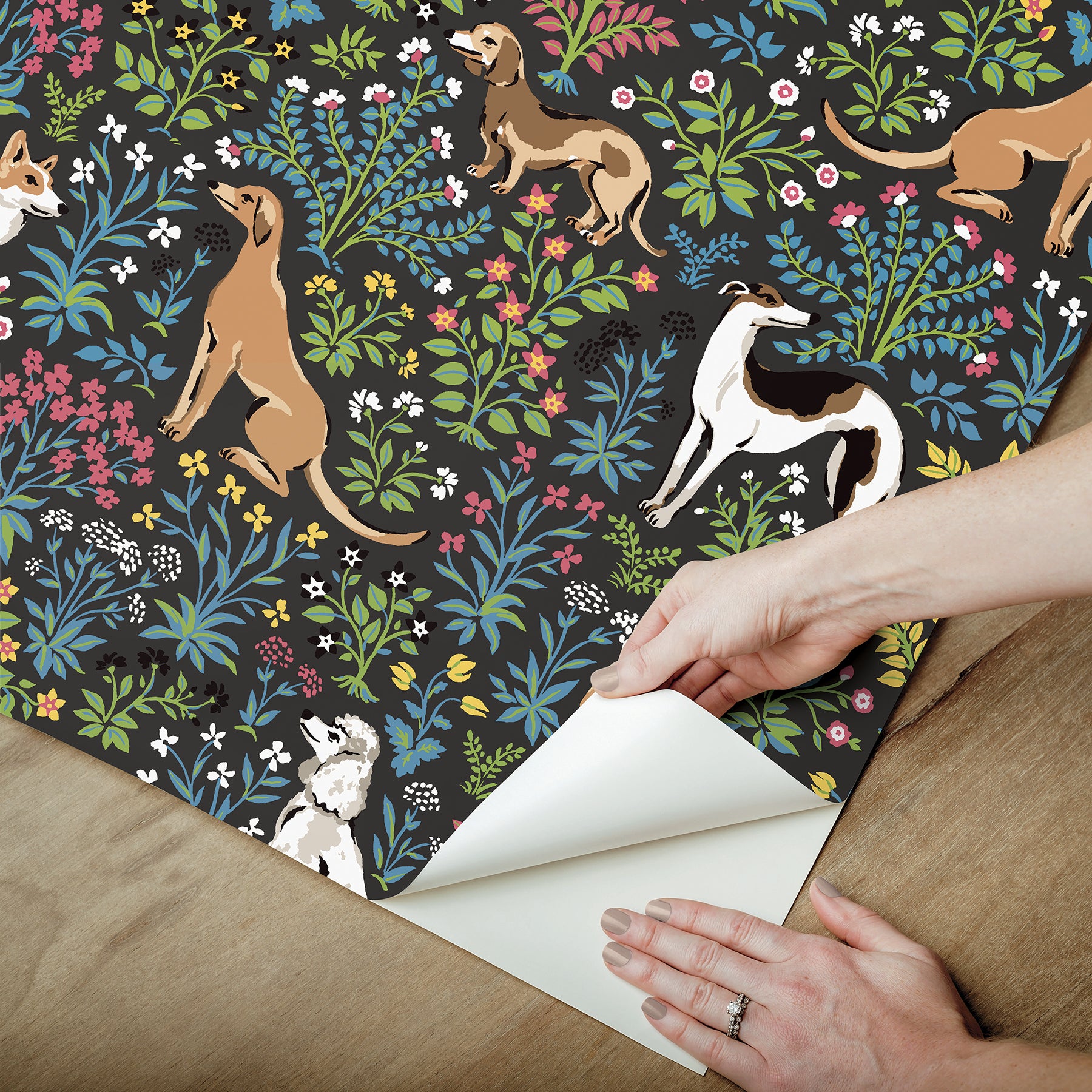 Must Love Dogs P&S Wallpaper - how to peel