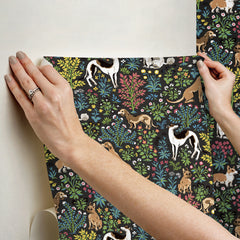 Must Love Dogs P&S Wallpaper - how to stick