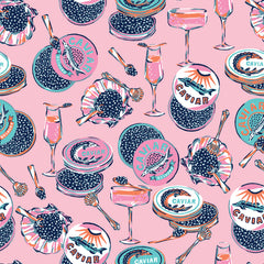 Champagne and Caviar P&S Wallpaper by WallPops