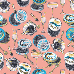 Champagne and Caviar P&S Wallpaper by WallPops