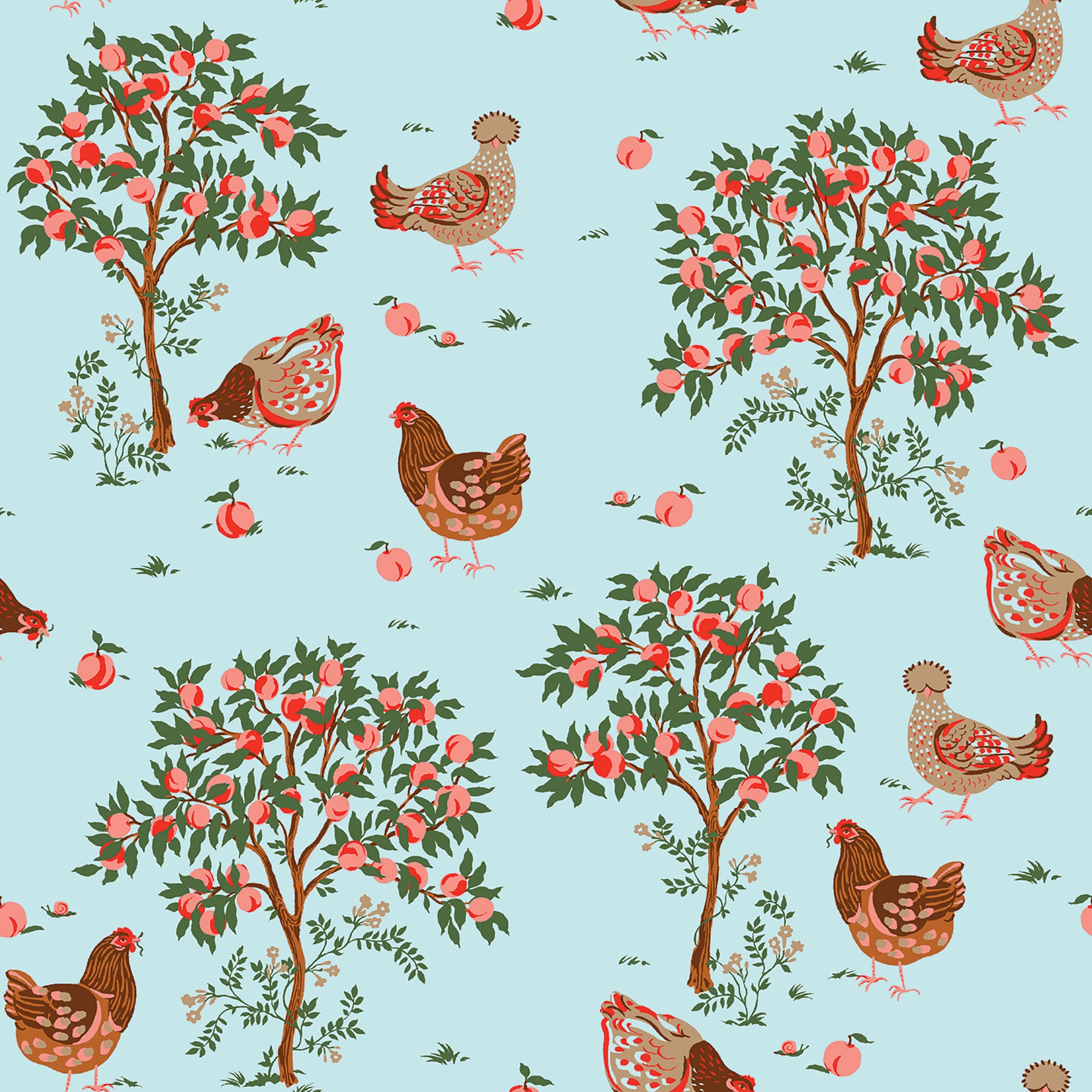 Hen House P&S Wallpaper by WallPops