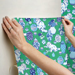 Fancy Cats P&S Wallpaper - how to stick