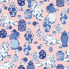 Fancy Cats P&S Wallpaper by WallPops
