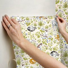 Must Love Cats P&S Wallpaper - how to stick