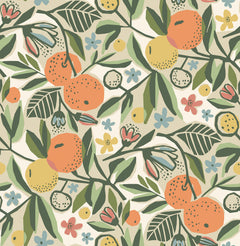 Pip & Lo Clementine Garden Peel and Stick Wallpaper by WallPops