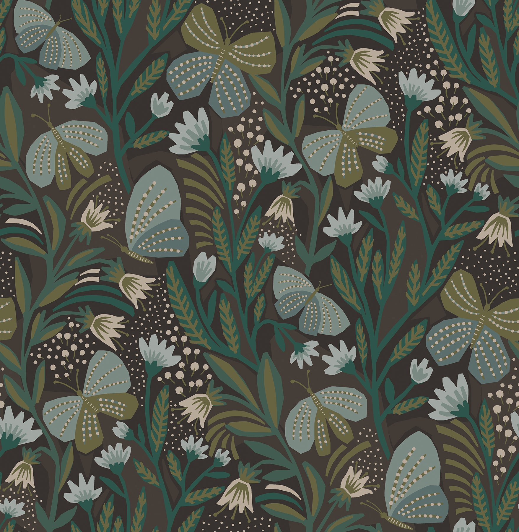 Pip & Lo Papillon Flutter Peel and Stick Wallpaper by WallPops