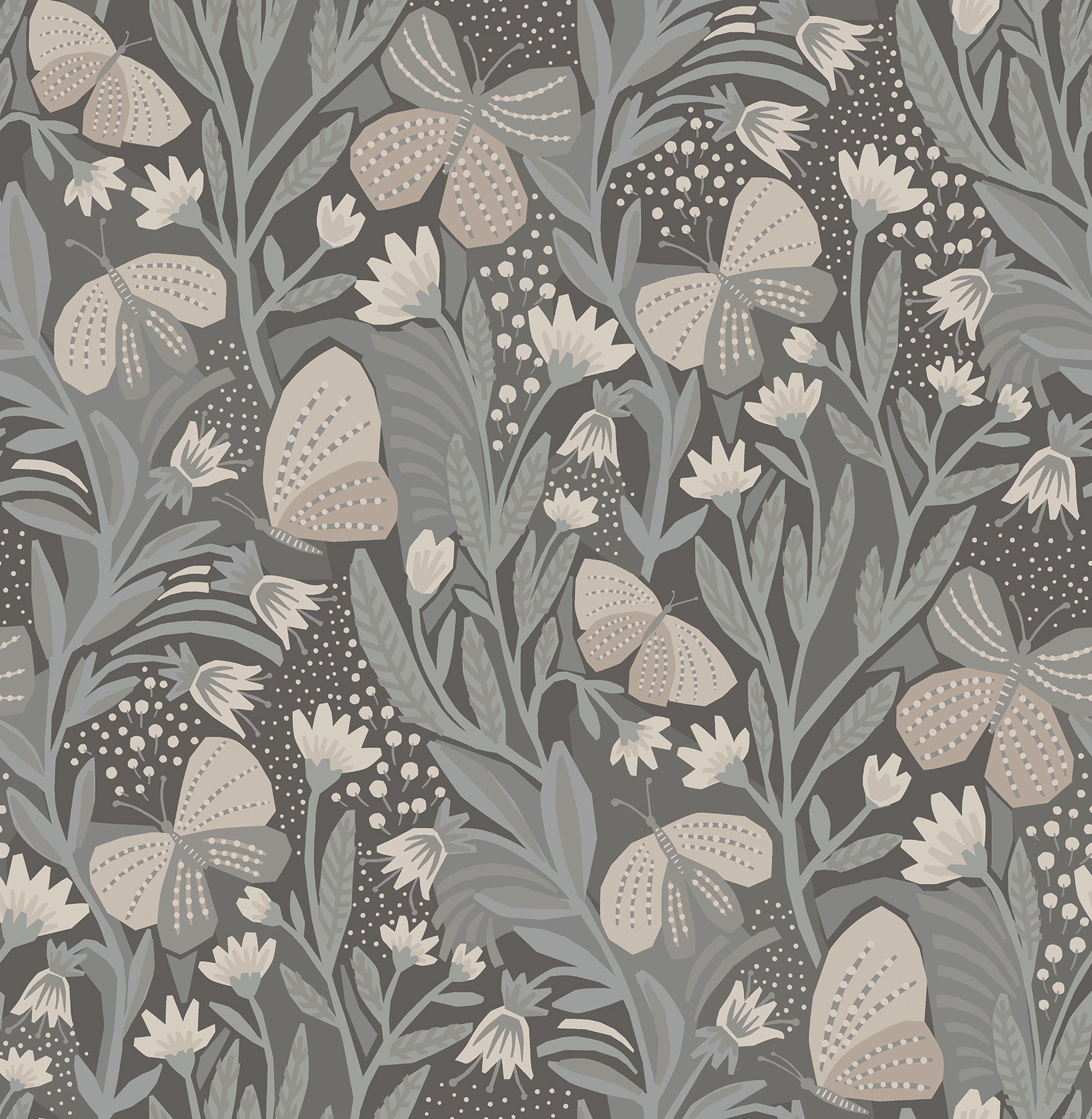 Pip & Lo Papillon Flutter Peel and Stick Wallpaper by WallPops