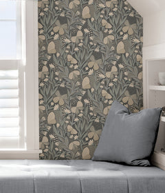 Pip & Lo Papillon Flutter Peel and Stick Wallpaper in a room setting