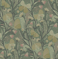 Pip & Lo Papillon Flutter Peel and Stick Wallpaper by WallPops