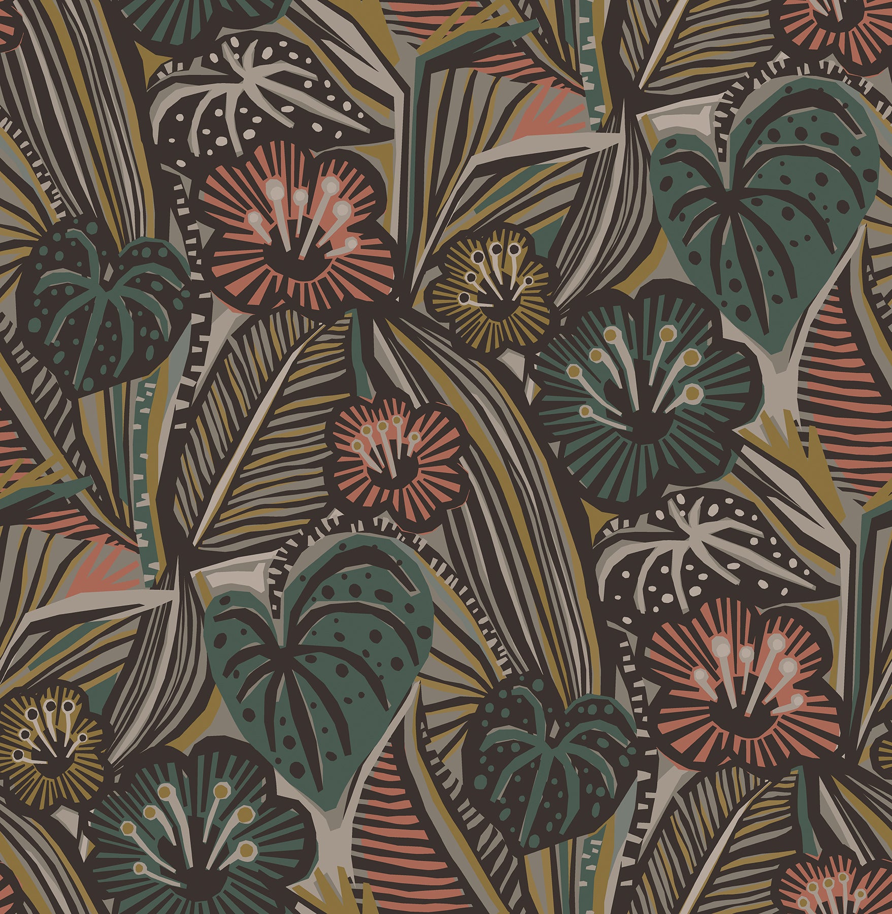 Pip & Lo Lotusland Peel and Stick Wallpaper by WallPops