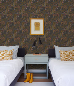 Pip & Lo Poise Peel and Stick Wallpaper in a room setting