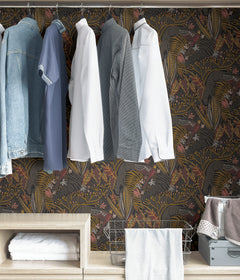 Pip & Lo Poise Peel and Stick Wallpaper in a room setting