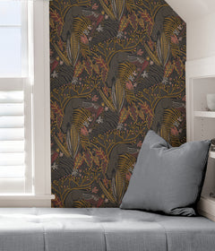 Pip & Lo Poise Peel and Stick Wallpaper in a room setting