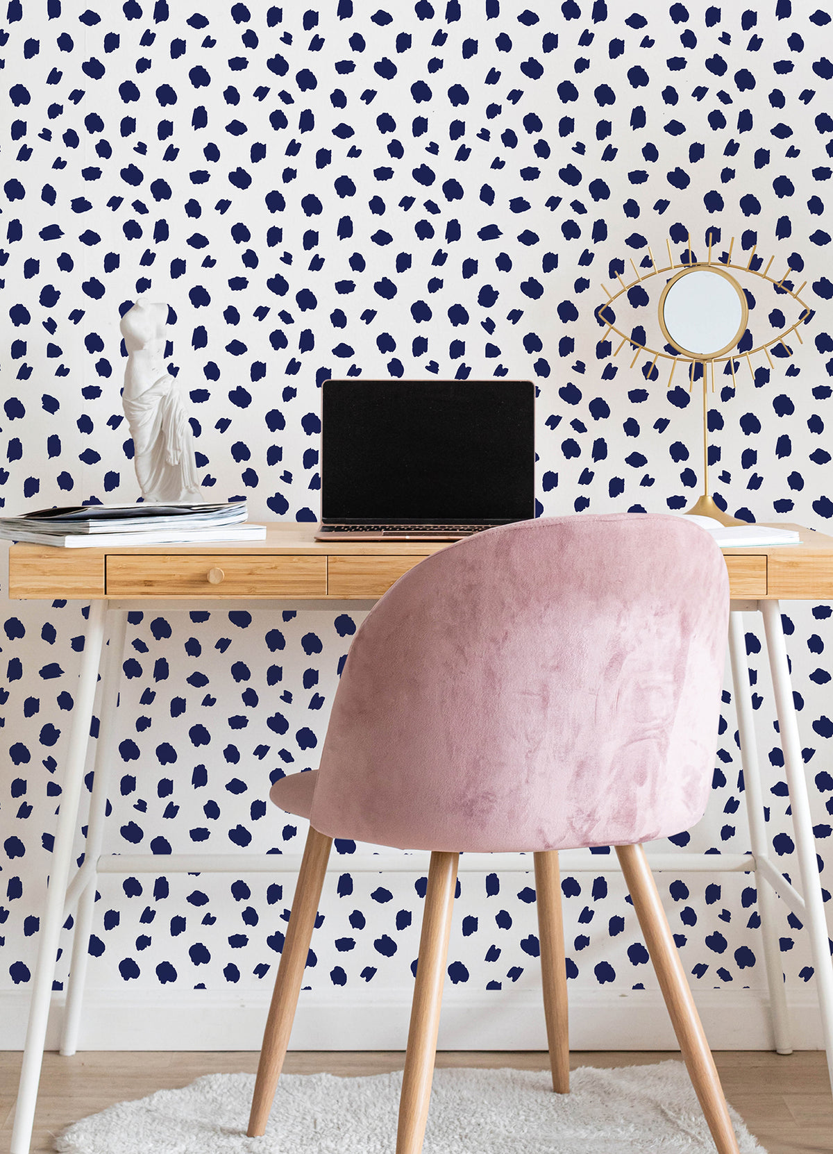 Spot The Fun P&S Wallpaper in a room setting