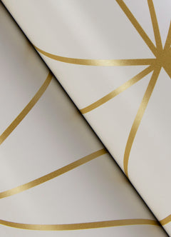 Packed Party Geometric Peel and Stick Wallpaper pattern close-up