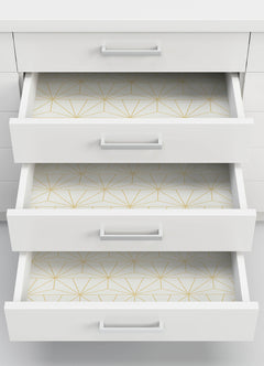 Packed Party Geometric Peel and Stick Wallpaper in a room setting