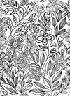 Packed Party Garden Simply Stated Peel and Stick Wallpaper by WallPops