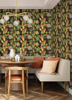 Artichoke P&S Wallpaper in a room setting