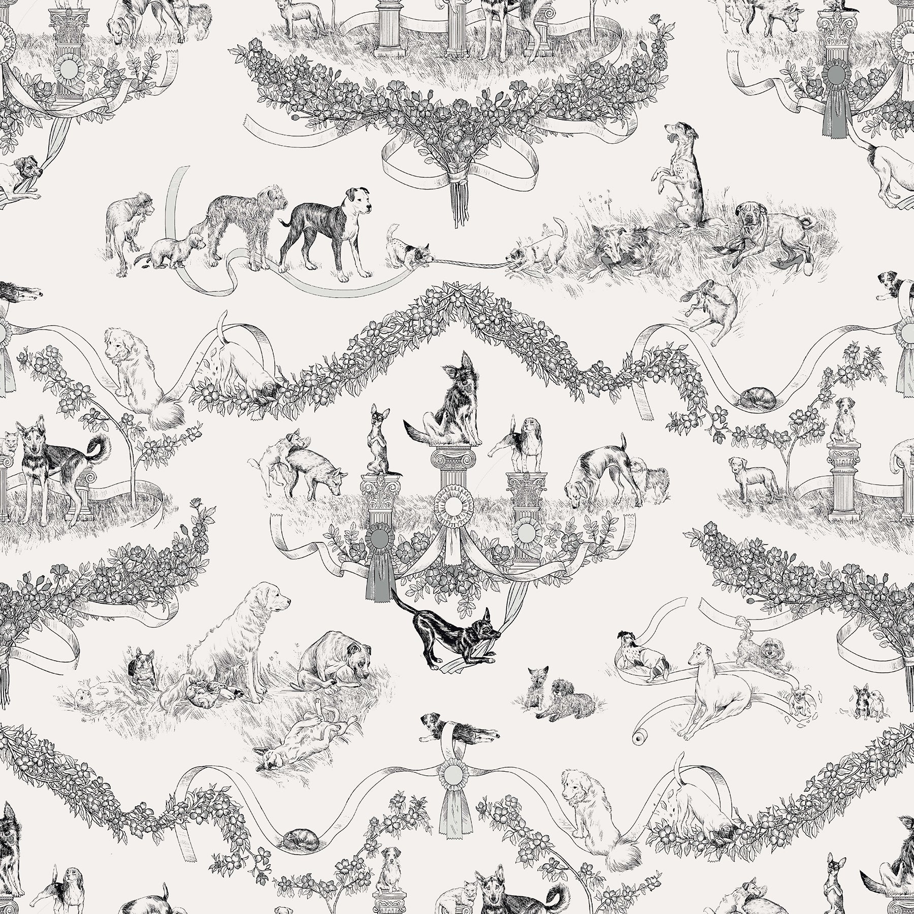 Rachel Antonoff Worst in Show Peel and Stick Wallpaper by WallPops