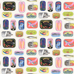 Sardine Tins P&S Wallpaper by WallPops
