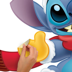 Disney Santa Stitch Wall Decals - how to peel