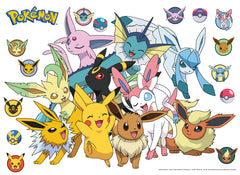 Pokémon Eevee Evolutions Wall Decals by WallPops