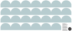 Scallop Border Wall Decals - panels