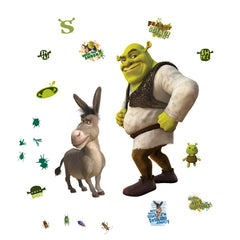 Shrek and Donkey Wall Decals by WallPops