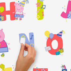 Peppa Pig Wall Decals - peel and stick