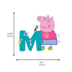 Peppa Pig Wall Decals - dimensions
