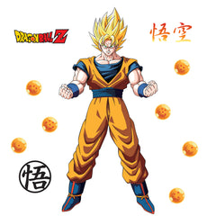 Dragon Ball Z Goku Character Wall Decals by WallPops