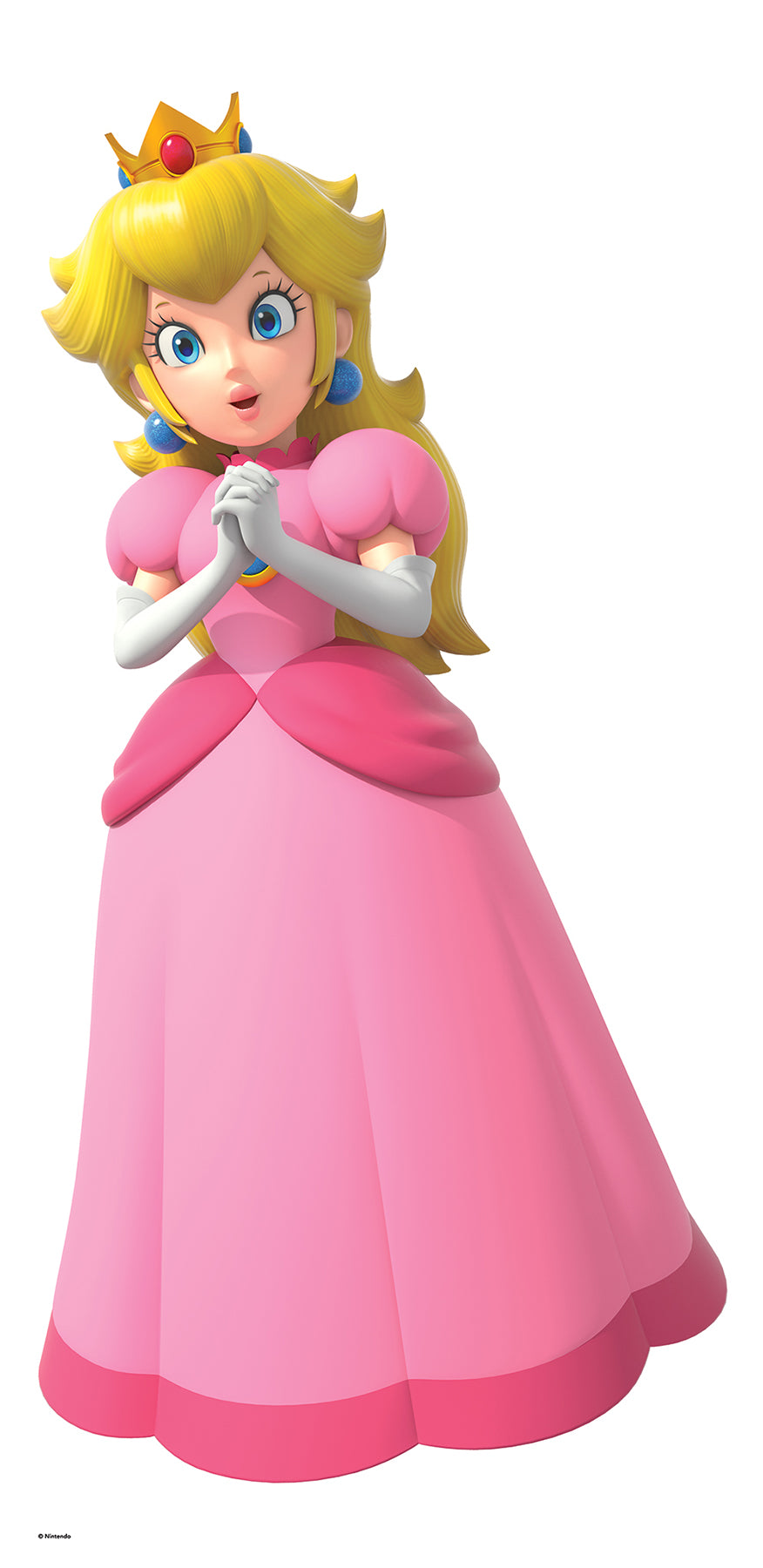 Super Mario Princess Peach Wall Decals - panels