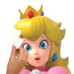 Super Mario Princess Peach Wall Decals - how to peel