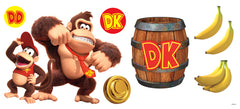 Donkey Kong and Diddy Kong Wall Decals by WallPops