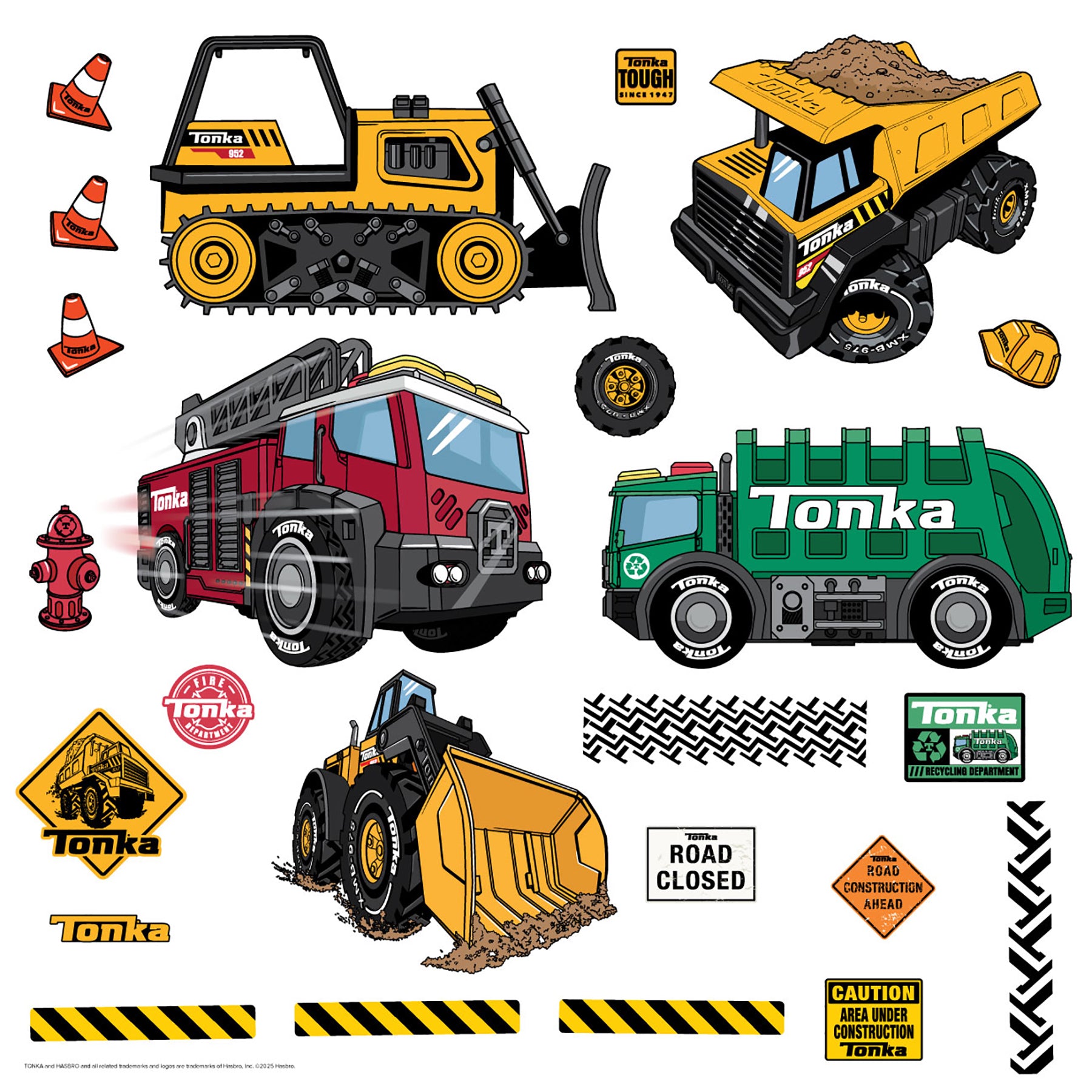 Tonka Trucks Wall Decals by WallPops