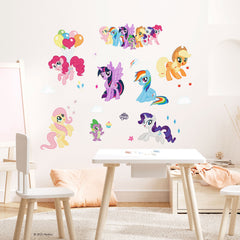 My Little Pony Friendship is Magic Wall Decals in a room setting