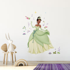 Disney Princess Tiana Wall Decals in a room setting
