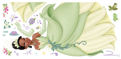 Disney Princess Tiana Wall Decals - panels